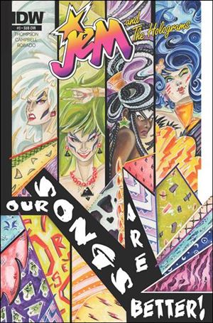 Jem and the Holograms issue 3-B Sara Richard Subscription Cover