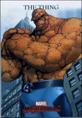 2007 Marvel Masterpieces (Base Set) card 85 The Thing