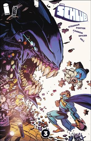 Schlub issue 3 Tyrell Cannon Cover