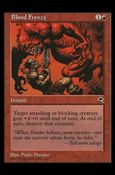 Magic the Gathering: Tempest (Base Set) card 173 Blood Frenzy