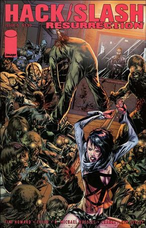 Hack/Slash: Resurrection issue 5-B Caanan White Cover