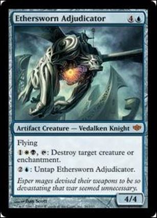Magic the Gathering: Conflux (Base Set) card 26 Ethersworn Adjudicator