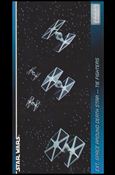 Star Wars Widevision (Base Set) card 92 Ext. Space Around Death Star - TIE Fighters