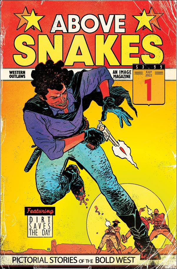 Above Snakes issue 1-D Hayden Sherman 1:25 Retro Cover