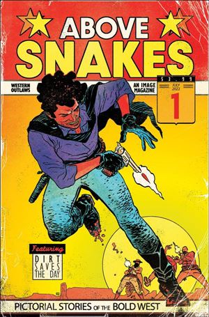Above Snakes issue 1-D Hayden Sherman 1:25 Retro Cover