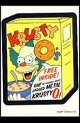 Simpsons Mania! (Base Set) card 47 Krusty O's