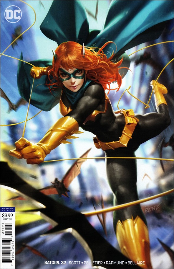 Batgirl (2016) issue 32-B Derrick Chew Cover