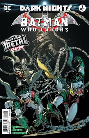 Batman Who Laughs (2017) issue 1-B Jason Fabok Non-Foil Cover (2nd Printing)