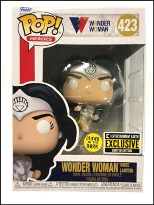 POP! Heroes figure 423-B Wonder Woman (White Lantern) GITD