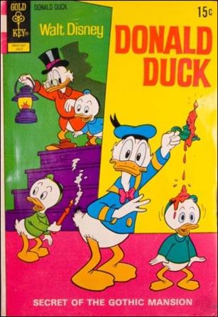 Walt Disney's Donald Duck (1952) issue 144 15 Cent Gold Key Cover