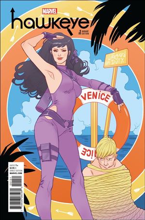 Hawkeye (2017) issue 1-F Marguerite Sauvage 1:25 Cover