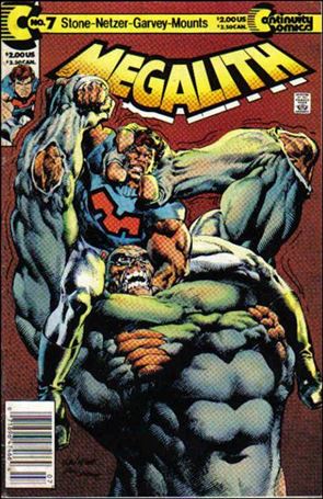 Megalith (1990) issue 7 Newsstand Edition