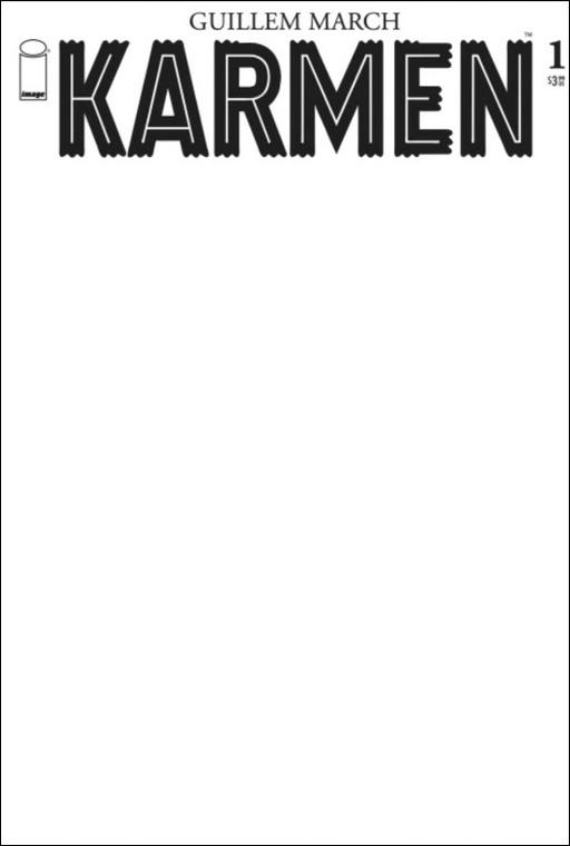 Karmen issue 1-C Blank/Sketch Cover