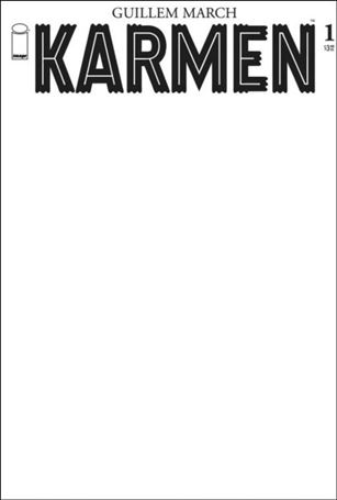 Karmen issue 1-C Blank/Sketch Cover