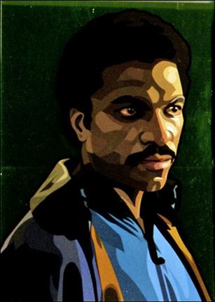 Star Wars Galaxy: Series 5 (Foil Subset) card 7-C Lando Calrissian Gold Foil 1/770