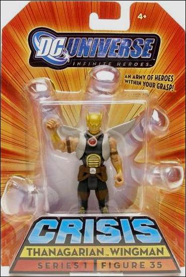 DC Universe: Infinite Heroes - Crisis (Series 1) figure 35 Thanagarian Wingman (Gold)
