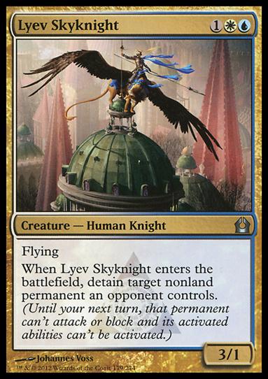 Magic the Gathering: Return to Ravnica (Base Set) card 179 Lyev Skyknight