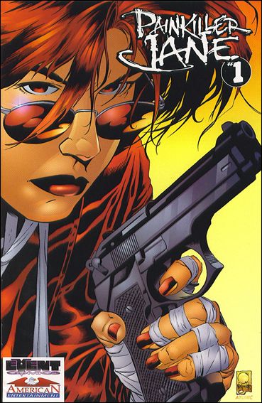 Painkiller Jane (1997) issue 1-C Joe Quesada American Entertainment Cover