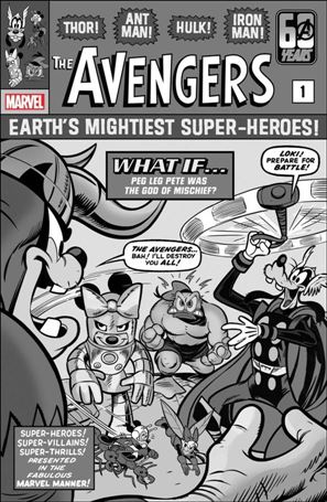 Amazing Spider-Man (2022) issue 41-F Lorenzo Pastrovicchio 1:100 Disney100 B&W Cover