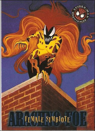 Spider-Man Premium: Eternal Evil (Base Set) card 13 Female Symbiote