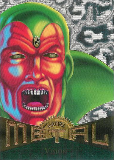 Marvel Metal (Parallel Flasher Set) card 15 Vision