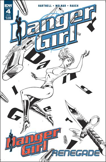 Danger Girl: Renegade issue 4-B Subscription Cover