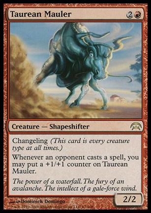 Magic the Gathering: Planechase (Base Set) card 67 Taurean Mauler