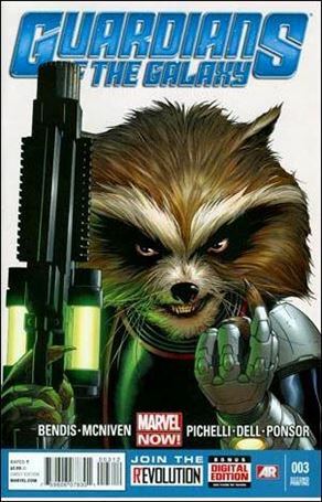 Guardians of the Galaxy (2013) issue 3-E Steve McNiven Cover (2nd Printing)