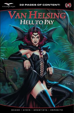 Van Helsing: Hell to Pay issue nn-B Julius Abrera Cover