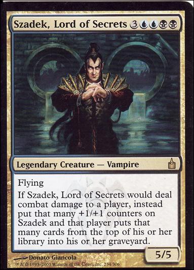 Magic the Gathering: Ravnica (Base Set)  card 234 Szadek, Lord of Secrets