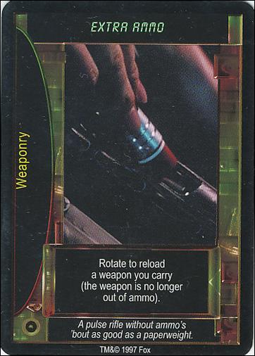 Aliens/Predator (Base Set) card 124 Extra Ammo