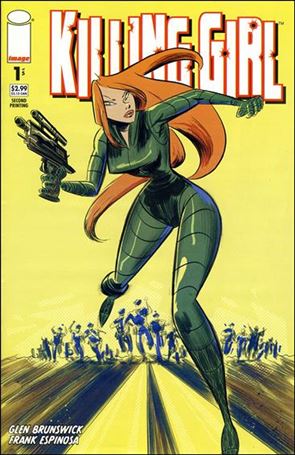 Killing Girl issue 1-C Toby Cypress Cover (2nd Printing)