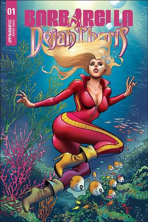 Barbarella / Dejah Thoris issue 1-F Maria Sanapo 1:10 Barbarella Cover