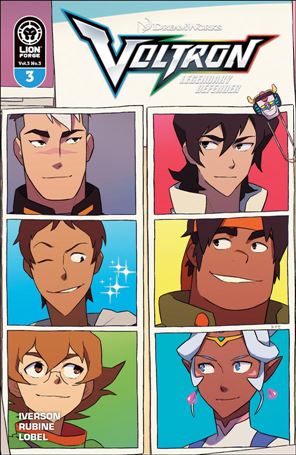 Voltron (2018) issue 3-B Koi Carreon Cover
