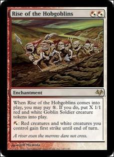 Magic the Gathering: Eventide (Base Set) card 145 Rise Of the Hobgoblins