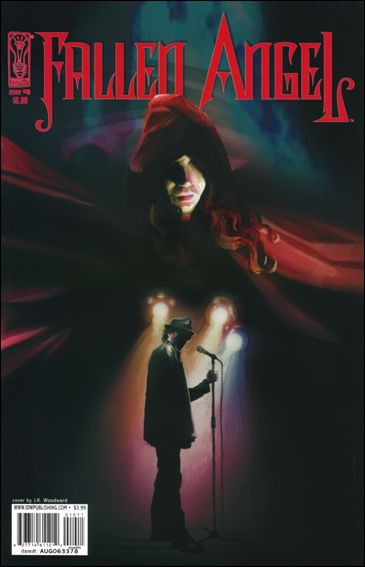 Fallen Angel (2005) issue 10 J.K. Woodward Headlights Cover