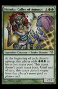 Magic the Gathering: Betrayers of Kamigawa (Base Set) card 144 Shizuko, Caller of Autumn