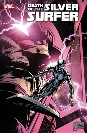 Death of the Silver Surfer issue 1-B Joe Quesada Cover