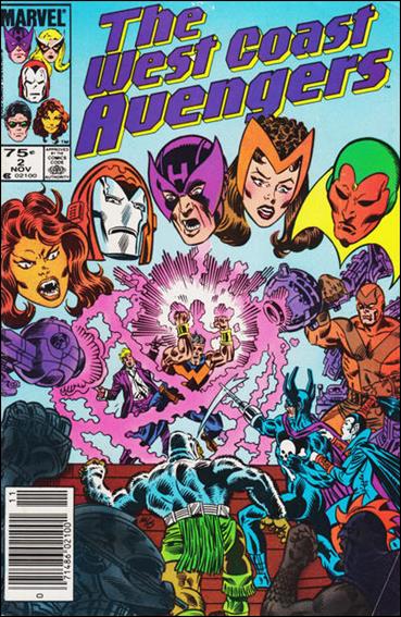 West Coast Avengers (1985) issue 2-B Canadian Price Cover