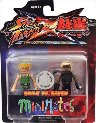 Street Fighter X Tekken Minimates (Exclusives) figure 1 Guile vs Raven