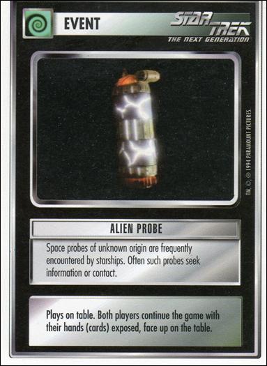Star Trek: Premiere Unlimited (Base Set) card 66 Alien Probe 