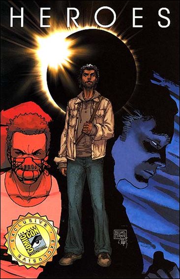 Heroes / 9th Wonders issue 3 Michael Turner San Diego Comic-Con Cover