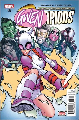 Champions (2016) issue 5 Humberto Ramos Cover