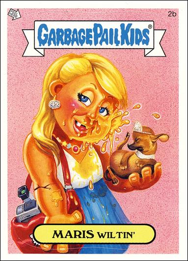 Garbage Pail Kids All-New Series 4 (Base Set) card 2b Maris Wiltin'