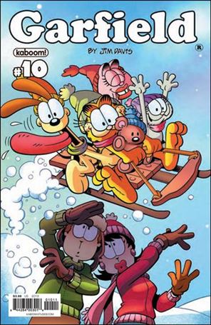 Garfield issue 10 Gary Barker and Dan Davis Cover