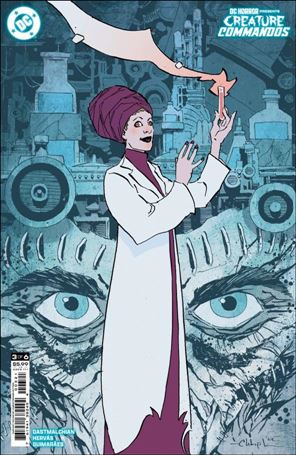DC Horror Presents: Creature Commandos issue 3-B Christopher Mitten Cardstock Cover