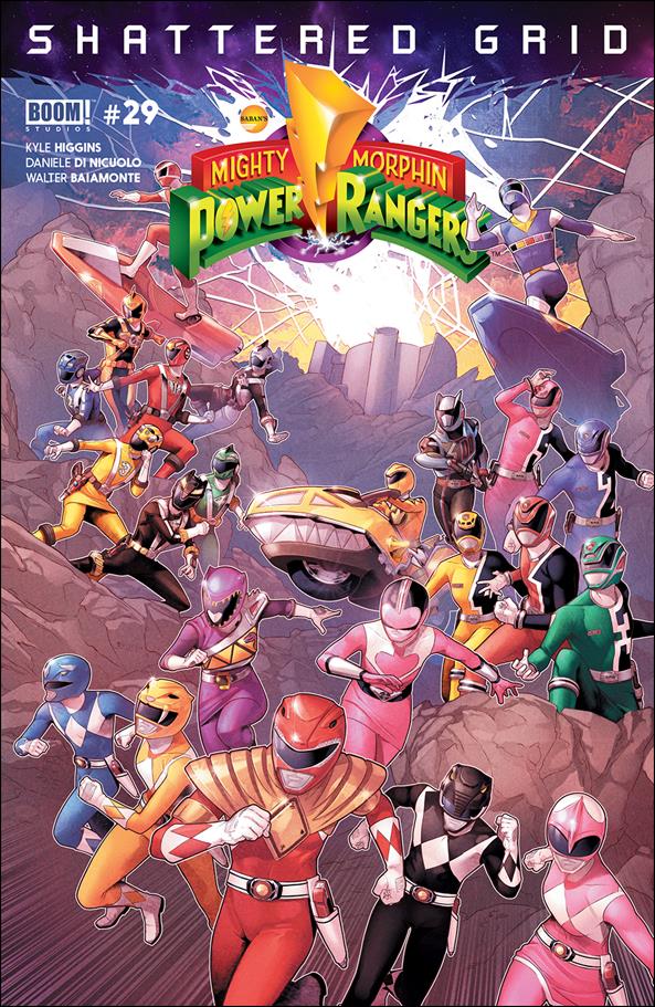 Mighty Morphin Power Rangers issue 29 Jamal Campbell Cover