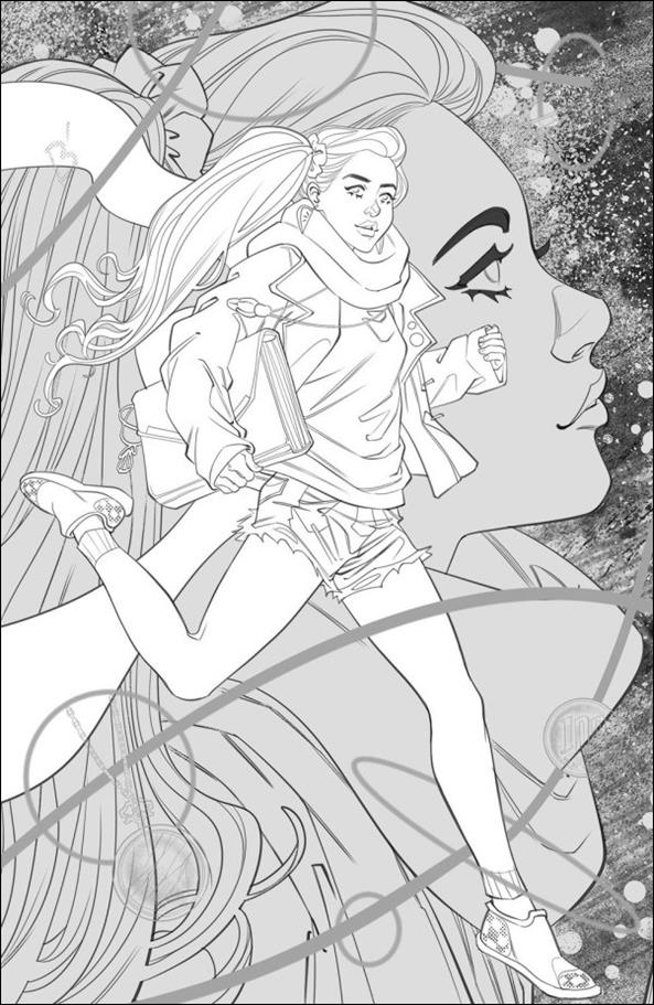 Cabinet issue 1-D Marguerite Sauvage 1:25 B&W Cover