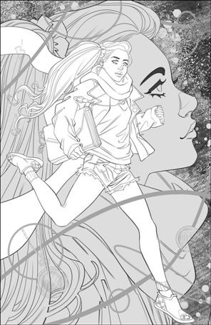 Cabinet issue 1-D Marguerite Sauvage 1:25 B&W Cover