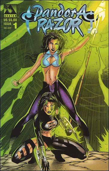 Pandora/Razor issue 1-B Expanded Edition Standard Cover